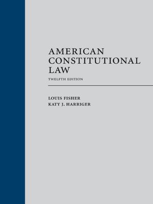 cover image of American Constitutional Law